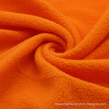 Polar fleece två sidor borste och en sida anti-pilling fleece tyg